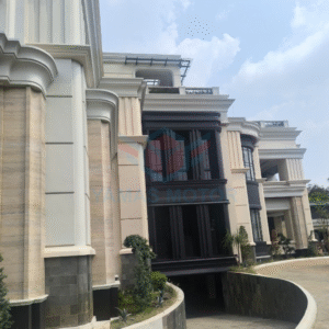 contoh kaca film gedung modern
