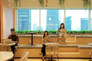 kaca film gedung Jakarta Selatan