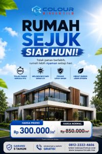 Rumah sejuk siap huni